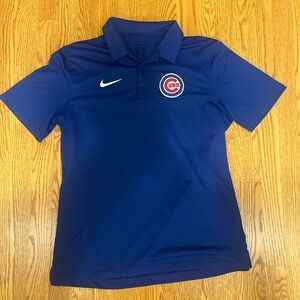 Nike Blue Cubs Polo Shirt